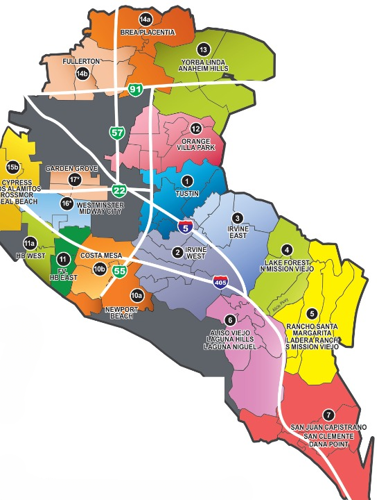 Orange County Zone Map